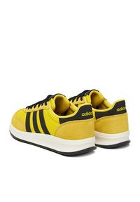 Adidas - adidas Sneakersy RUN 70S 2.0 JR8628 Żółty. Kolor: żółty. Materiał: zamsz, skóra. Sport: bieganie #3