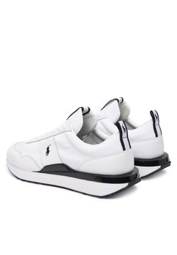 Polo Ralph Lauren Sneakersy 809P01639001 Biały. Kolor: biały. Materiał: materiał