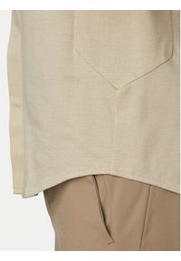 BOSS Koszula Excurse S 50554450 Beżowy jasny Regular Fit. Kolor: beżowy. Materiał: bawełna #2