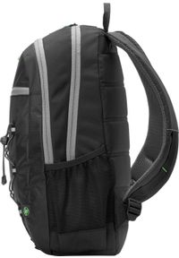 HP Active Backpack 15.6'' black/mint green. Materiał: tkanina