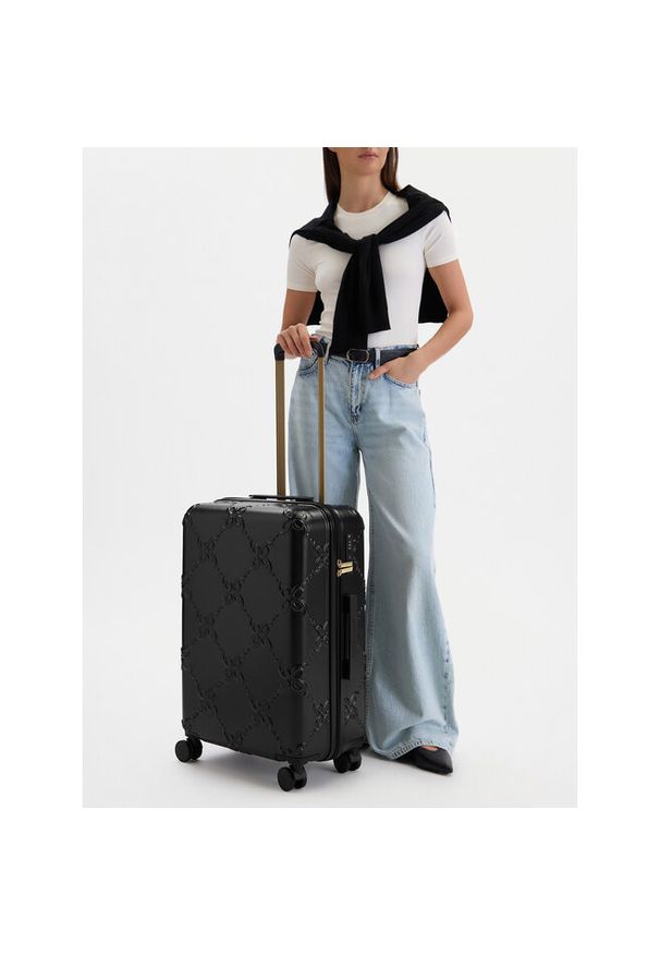 Walizka średnia Nine West. Kolor: czarny