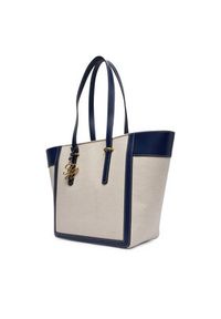 TOMMY HILFIGER - Tommy Hilfiger Torebka Th Script Tote Canvas AW0AW18829 Kremowy. Kolor: kremowy #2
