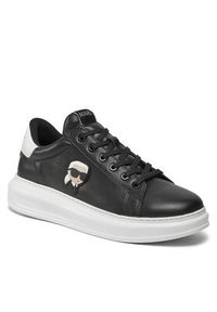 Karl Lagerfeld - KARL LAGERFELD Sneakersy KL52530N Czarny. Kolor: czarny. Materiał: skóra #3