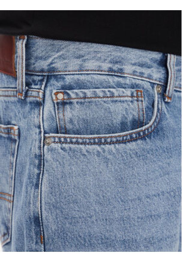 Pepe Jeans Jeansy Penn PM207704 Niebieski Loose Fit. Kolor: niebieski