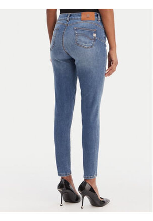 Fracomina Jeansy FP26SV8000D46002 Niebieski Slim Fit. Kolor: niebieski