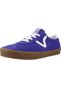 Vans - Buty VANS SPORT LOW Niebieski. Kolor: niebieski. Materiał: tkanina, skóra #1
