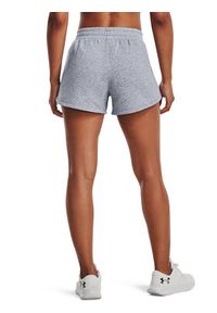 Under Armour Szorty sportowe Rival Fleece Short 1376257 Szary Regular Fit. Kolor: szary