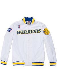 Mitchell & Ness - Kurtka Golden State Warriors NBA Authentic 1996. Kolor: biały. Sport: koszykówka #1