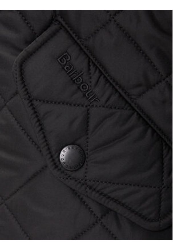 Barbour Kurtka przejściowa Powell MQU0281BK11 Czarny Slim Fit. Kolor: czarny. Materiał: syntetyk