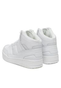 Shaq - SHAQ Buty do koszykówki BREAKER MID AQ95013M-W Biały. Kolor: biały. Materiał: skóra. Sport: koszykówka #2