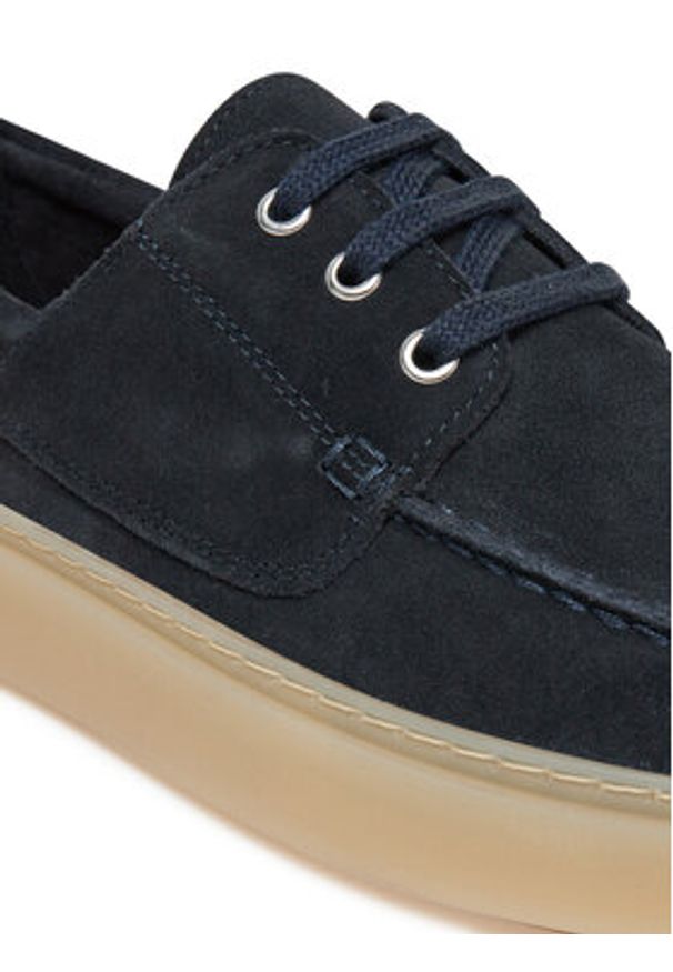 Aldo Półbuty Stazo 14014397 Granatowy. Kolor: niebieski. Materiał: zamsz, skóra