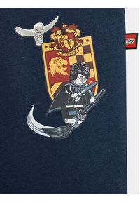 LEGO Spodnie dresowe 12010769 Granatowy Regular Fit. Kolor: niebieski. Materiał: bawełna #3