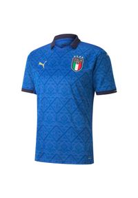 Koszulka piłkarska dla dzieci Puma Włochy Home 20/21. Sport: piłka nożna