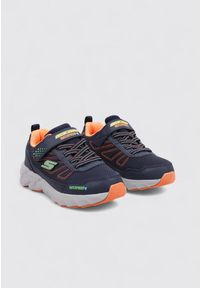 skechers - Kapcie SKECHERS ELITE SPORT TREADA Niebieski. Kolor: niebieski. Materiał: syntetyk, tkanina. Model: Skechers Sport