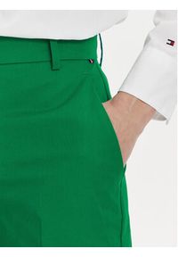 TOMMY HILFIGER - Tommy Hilfiger Chinosy WW0WW40504 Zielony Straight Fit. Kolor: zielony. Materiał: bawełna #3
