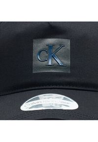 Calvin Klein Jeans Czapka z daszkiem Sculpted Twill K60K610376 Czarny. Kolor: czarny. Materiał: materiał, bawełna