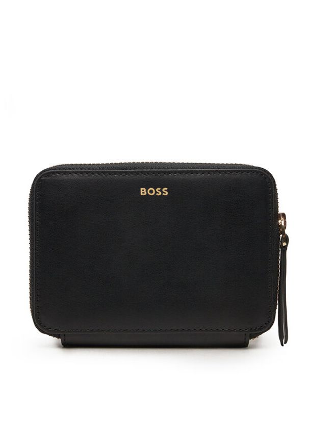 BOSS - Boss Duży Portfel Damski Ariell Sm Wallet 50515851 Czarny. Kolor: czarny