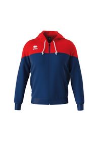 ERREA - Bluza z kapturem dla dzieci Errea Ben. Typ kołnierza: kaptur. Kolor: czerwony, niebieski, wielokolorowy. Materiał: poliester, bawełna #1