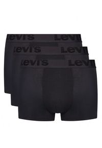 Levi's® Komplet 3 par bokserek 37149-0296 Czarny. Kolor: czarny. Materiał: bawełna