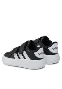 Adidas - adidas Sneakersy Grand Court 2.0 Cf I ID5272 Czarny. Kolor: czarny. Materiał: skóra