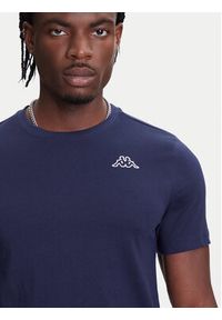 Kappa T-Shirt Logo Korpo Cafers 304J150 Fioletowy Slim Fit. Kolor: fioletowy. Materiał: bawełna #3