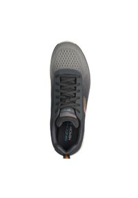 skechers - Buty do chodzenia męskie Skechers 232399LTGY. Zapięcie: sznurówki. Kolor: zielony. Materiał: guma, tkanina. Szerokość cholewki: normalna. Sport: turystyka piesza #2