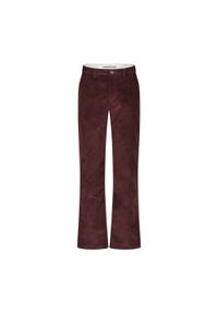 Lee - LEE MĘSKIE SPODNIE SZTRUKSOWE SLIM CHINO VELVET BEET 112355773 L71L014782 #5