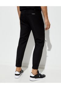 Les Hommes - LES HOMMES - Czarne spodnie z przeszyciami. Kolor: czarny. Materiał: wełna, elastan #2