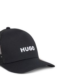 Hugo - HUGO Czapka z daszkiem Marsel-Trucker 50535942 Czarny. Kolor: czarny. Materiał: materiał, bawełna