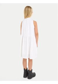 Calvin Klein Jeans Sukienka letnia Iridescent IG0IG02481 Biały Relaxed Fit. Kolor: biały. Materiał: syntetyk. Sezon: lato #5