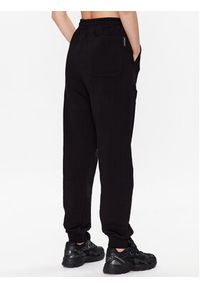 Trussardi Jeans - Trussardi Spodnie dresowe 56P00407 Czarny Regular Fit. Kolor: czarny. Materiał: bawełna