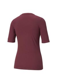 Koszulka Puma Nu-tility T-shirt, Kobiety. Kolor: czerwony. Materiał: bawełna, materiał
