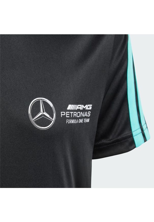 Adidas - Koszulka Mercedes - Amg Petronas Formula One Team Dna. Kolor: biały, wielokolorowy, czarny. Materiał: materiał