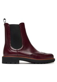 ecco - Botki ECCO. Kolor: czerwony #1