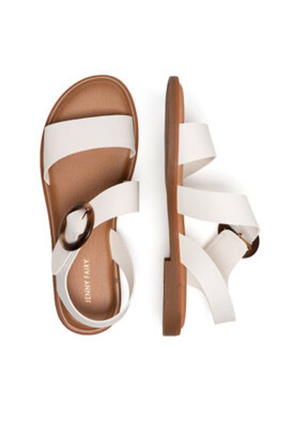 Jenny Fairy Sandały WS6283-05 Biały. Kolor: biały. Materiał: syntetyk