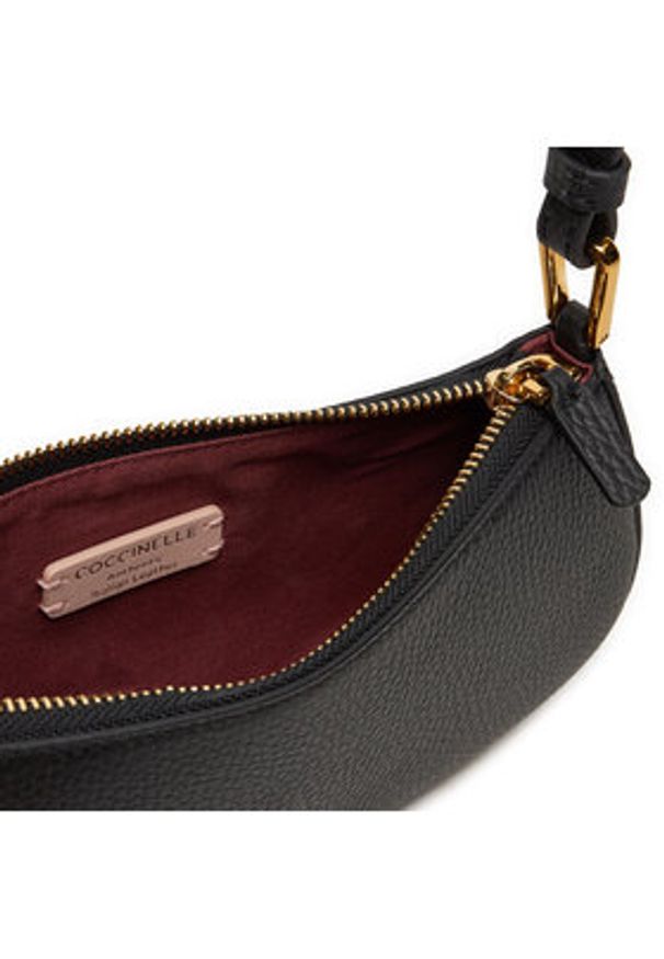 Coccinelle Torebka MRF Merveille E5 MRF 52 01 01 Czarny. Kolor: czarny. Materiał: skórzane