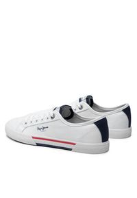 Pepe Jeans Tenisówki Brady Basic PMS30816 Biały. Kolor: biały. Materiał: materiał #8