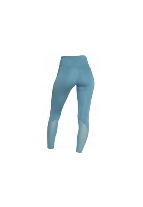 Spodnie sportowe damskie Nike Dri Fit One. Kolor: niebieski. Technologia: Dri-Fit (Nike)