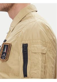 Aeronautica Militare Kurtka przejściowa 251AB2071CT3081 Beżowy Regular Fit. Kolor: beżowy. Materiał: syntetyk