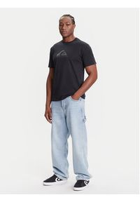 Quiksilver T-Shirt Ev Comp Logo EQYZT08182 Czarny Regular Fit. Kolor: czarny. Materiał: bawełna #2
