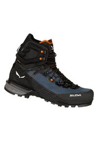 Buty trekkingowe męskie Salewa Ortles Edge Mid Gtx. Wysokość cholewki: za kostkę. Kolor: wielokolorowy. Materiał: nylon. Szerokość cholewki: normalna