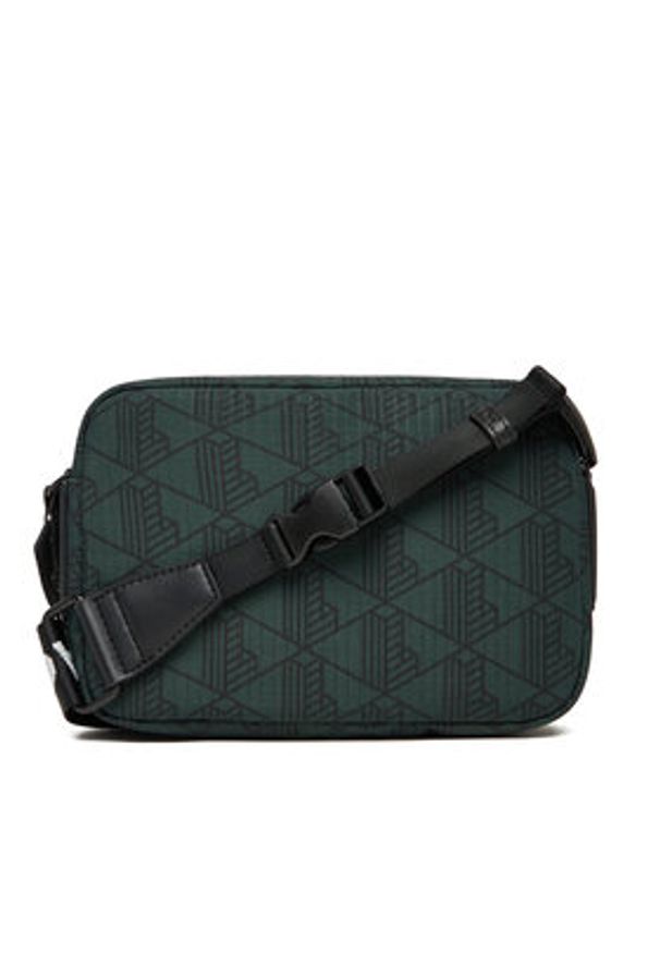 Lacoste Saszetka NH5070BZ Zielony. Kolor: zielony. Materiał: materiał
