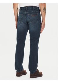 Wrangler Jeansy Greensboro 112370847 Granatowy Straight Fit. Kolor: niebieski