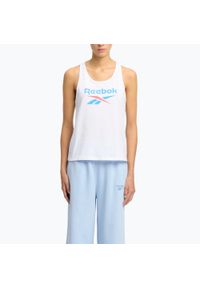 Reebok Fitness - Koszulka Reebok Identity Big Logo Tank. Kolor: biały. Sport: fitness #1