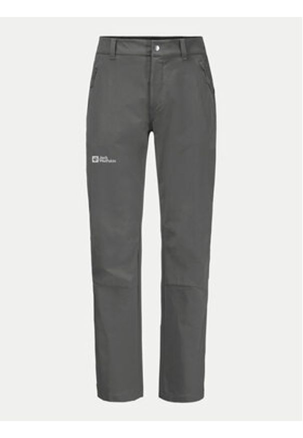 Jack Wolfskin Spodnie outdoor Activate Xt 1503755 Szary Regular Fit. Kolor: szary. Materiał: syntetyk. Sport: outdoor