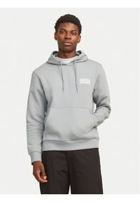 Jack & Jones Bluza Corp 12152840 Szary Regular Fit. Kolor: szary. Materiał: bawełna #1
