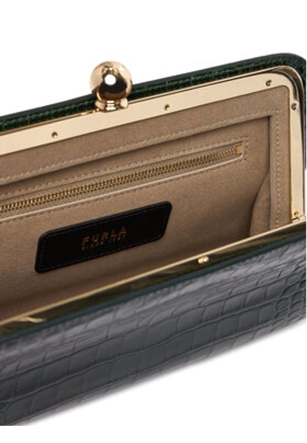 Furla Torebka WB01901 BX4255 IT 4282S 1007 Zielony. Kolor: zielony. Materiał: skórzane