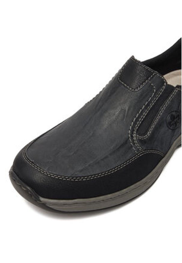 Rieker Półbuty 14362-00 Szary. Kolor: szary. Materiał: materiał, syntetyk