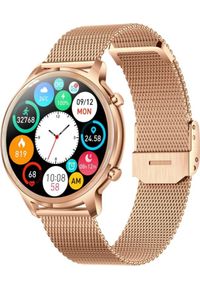 Smartwatch Manta MANTA Smartwatch damski Kelly złoty. Rodzaj zegarka: smartwatch. Kolor: złoty #1