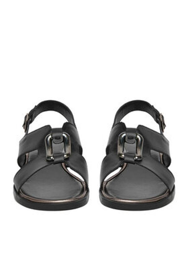 Lasocki Sandały WI23-FOXI-96 Czarny. Kolor: czarny. Materiał: skóra